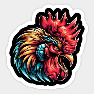 The Rooster Sticker